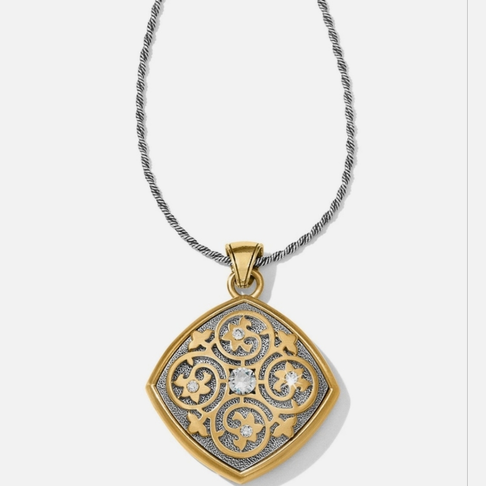 Brighton Pink City Reversible Necklace